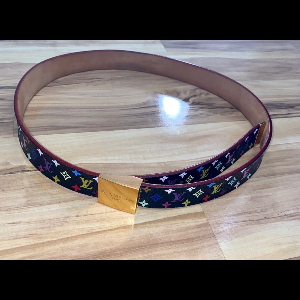 Louis Vuitton Multicolor Ceinture Belt Size 90/36
